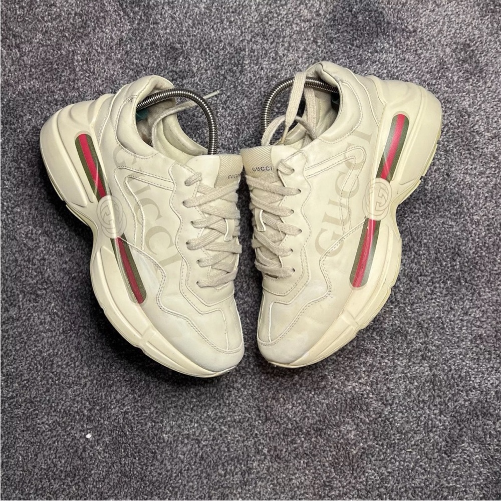 Used Gucci rhython sneakers